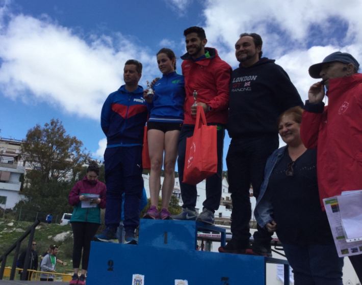 Éxito del VI Cross de Primavera de La Garnatilla, en el que se impusieron Benamar Djall y Adelaida Aragón
